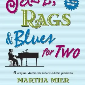 Alfred Publishing Jazz, Rags & Blues for Two, Book 2 - Mier - Piano Duet (1 Piano, 4 Hands) - Book Nouvelle Collection