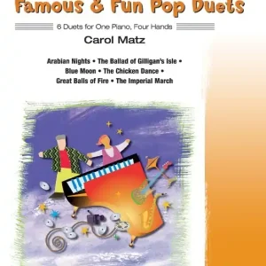 Petit Prix Alfred Publishing Famous & Fun Pop Duets, Book 3 - Matz - Piano Duet (1 Piano, 4 Hands) - Book