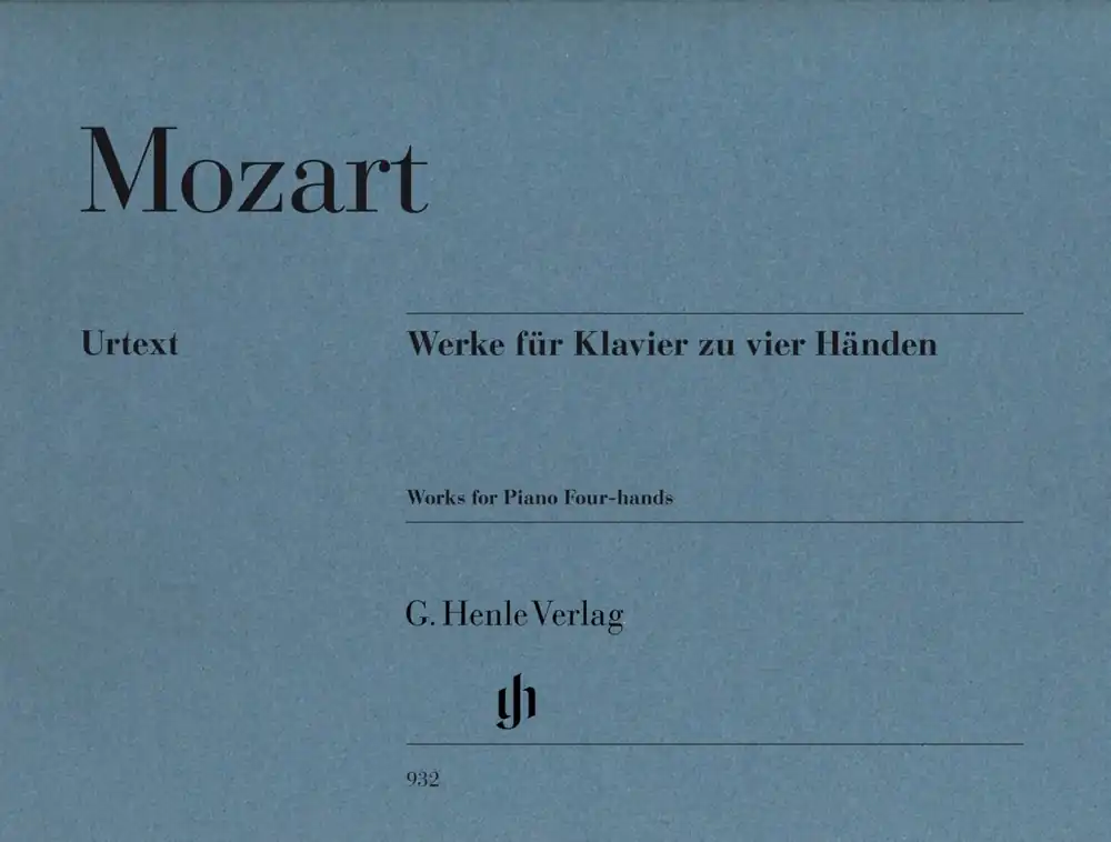 Affaire À Saisir G. Henle Verlag Works for Piano Four-Hands (Revised Edition) - Mozart/Jost - Piano (1 Piano, 4 Hands) - Book
