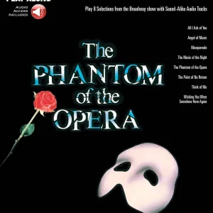 Hal Leonard The Phantom of the Opera Cello Play-Along Volume 10 - Webber - Cello - Book/Audio Online Commander Vite