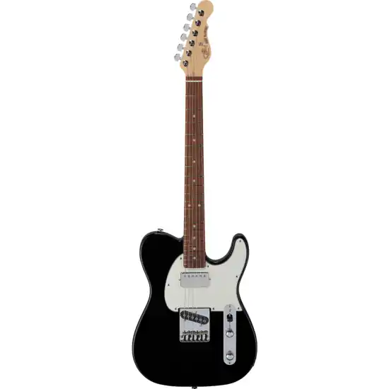 guitare electrique g&l fullerton deluxe asat classic bluesboy jet black, touche palissandre Produit De Marque