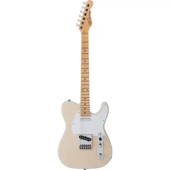 Solde guitare electrique g&l fullerton deluxe asat classic alnico blonde, touche érable