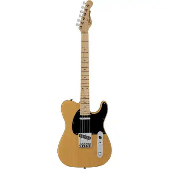 guitare electrique g&l fullerton deluxe asat classic alnico butterscotch / erable Top Vente