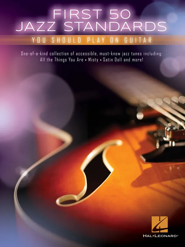 Hal Leonard First 50 Jazz Standards You Should Play on Guitar - Guitar TAB - Book Dernier Modèle