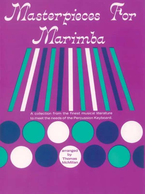 Belwin Masterpieces for Marimba Vente Directe