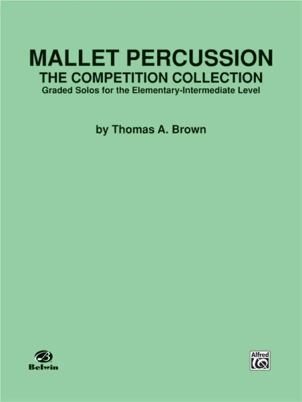 Prix Promo Belwin Mallet Percussion The Competition Collection