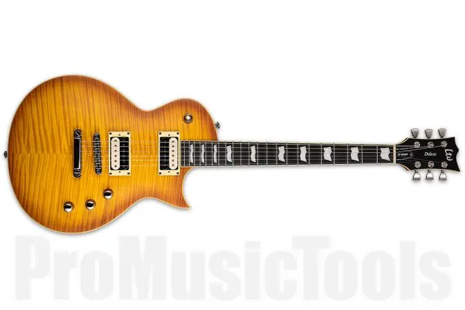 Promotion Saisonnière ESP Ltd Eclipse EC-1000T HBS - Honey Burst Satin