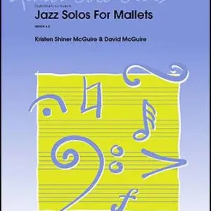 Kendor Music Inc. Jazz Solos For Mallets - McGuire/McGuire - Marimba Solo/Piano Achat Immédiat
