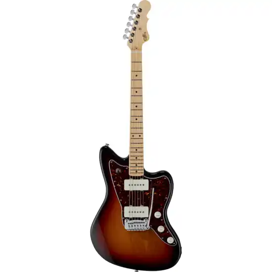 Affaire À Saisir guitare electrique g&l fullerton deluxe doheny 3-tone sunburst, touche érable
