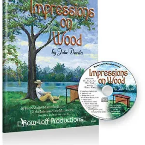 Row Loff Productions Impressions On Wood - Davila - Marimba - Book/CD Offre Du Jour