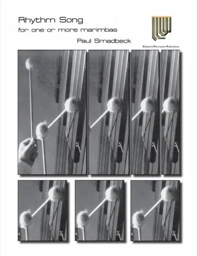 Offre Du Jour Marimba Productions Rhythm Song For One Or More Marmbas - Smadbeck - Marimba - Sheet Music