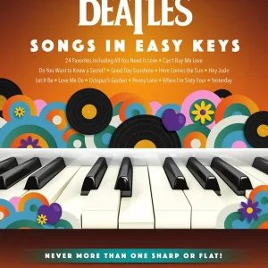Paiement Sécurisé Hal Leonard The Beatles Songs in Easy Keys - Easy Piano - Book