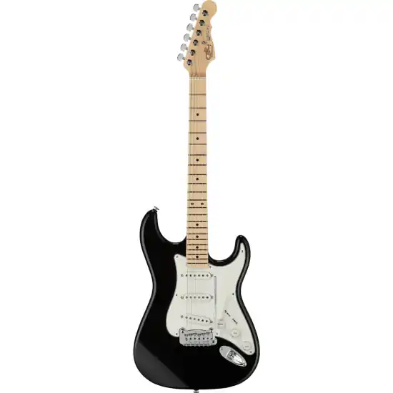Meilleur Prix guitare electrique g&l fullerton deluxe legacy black / erable