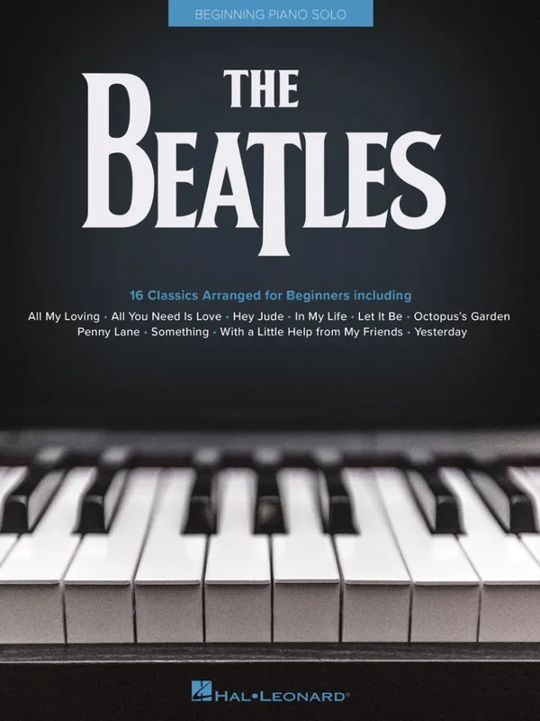Hal Leonard The Beatles for Beginning Piano Solo - Book Dernière Chance