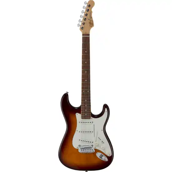 guitare electrique g&l fullerton deluxe legacy old school tobacco, touche palissandre Pas Cher