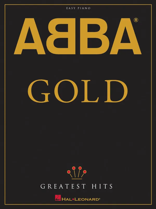 Meilleur Choix Hal Leonard ABBA Gold Greatest Hits - Easy Piano - Book