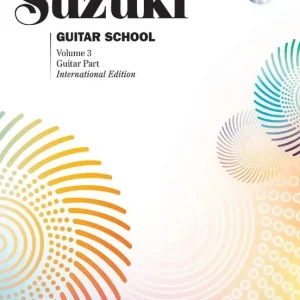 Summy-Birchard Suzuki Guitar School Guitar Part and CD, Volume 3 - Suzuki - Classical Guitar - Book/CD Offre Exclusive