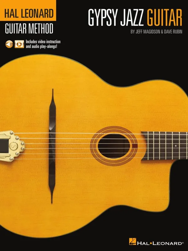 Soldes Hal Leonard Hal Leonard Gypsy Jazz Guitar Method - Magidson/Rubin - Guitar TAB - Book/Media Online