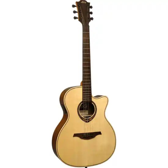 guitare electro-acoustique lag auditorium cutaway electro Commander Vite