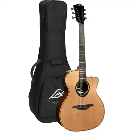 guitare electro-acoustique lag bluewave 2 auditorium pan coupé électro Certifié