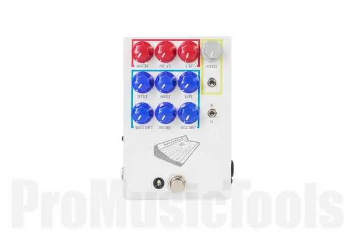 JHS Pedals Colour Box V2 - Preamp / EQ / DI-Box Commande En Gros