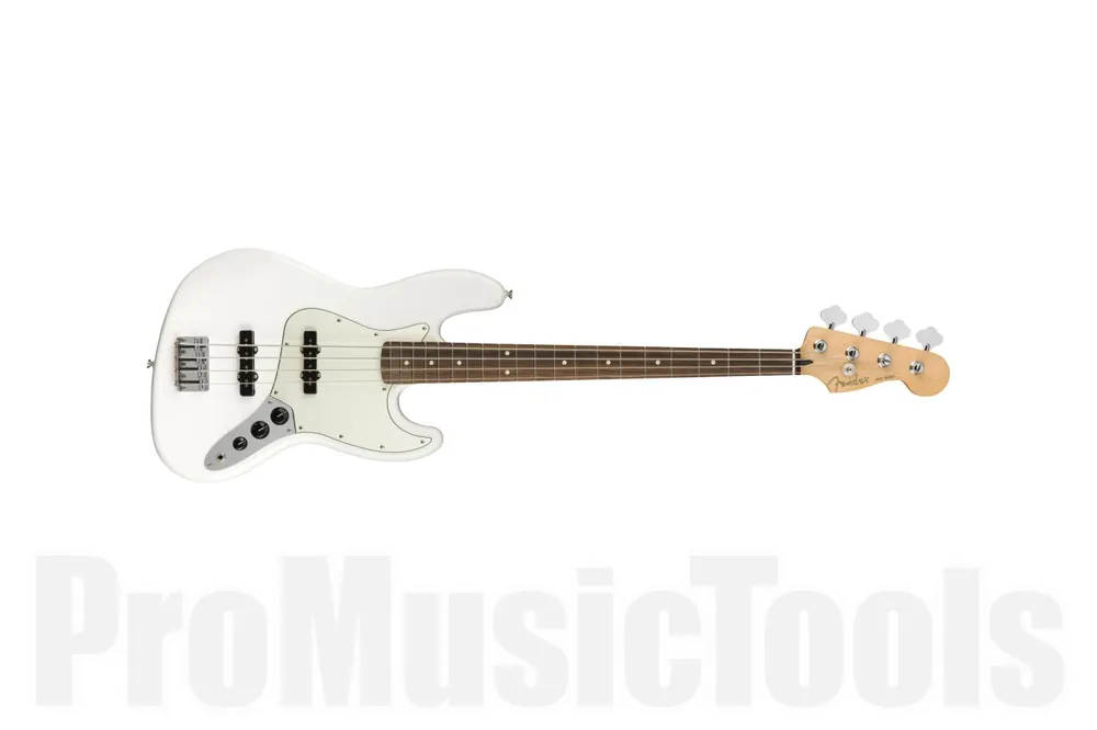 Satisfait Ou Remboursé Fender Player Jazz Bass PF - Polar White