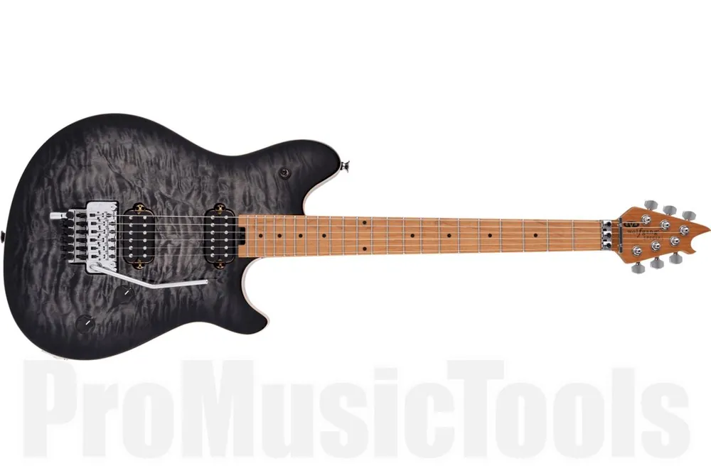 Haute Qualité EVH Wolfgang Special QM MN - Charcoal Burst