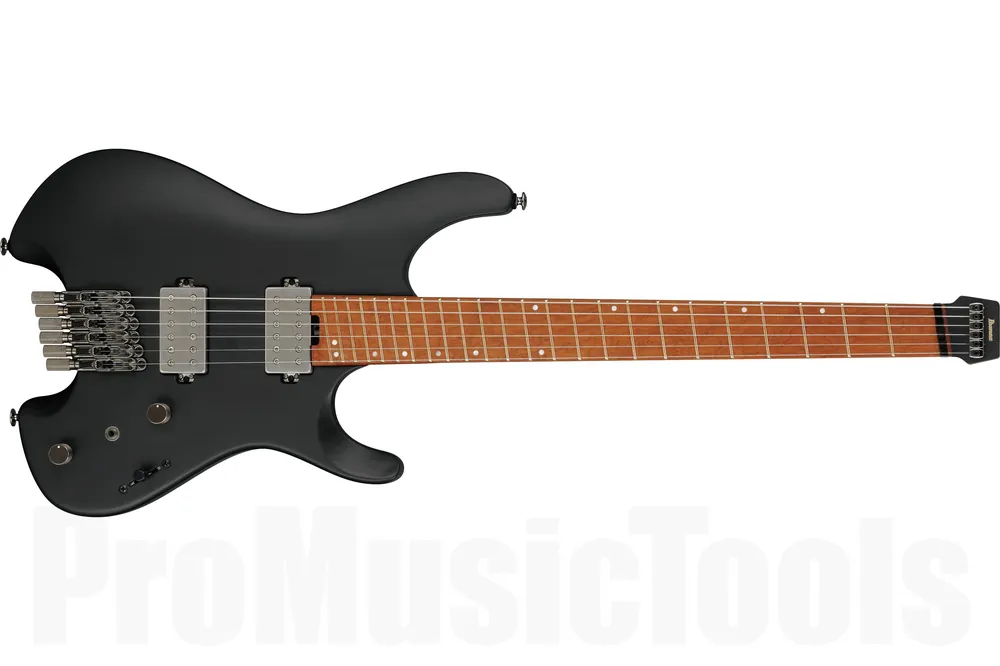 Nouvelle Collection Ibanez QX52 BKF - Black Flat Quest Series Headless Guitar
