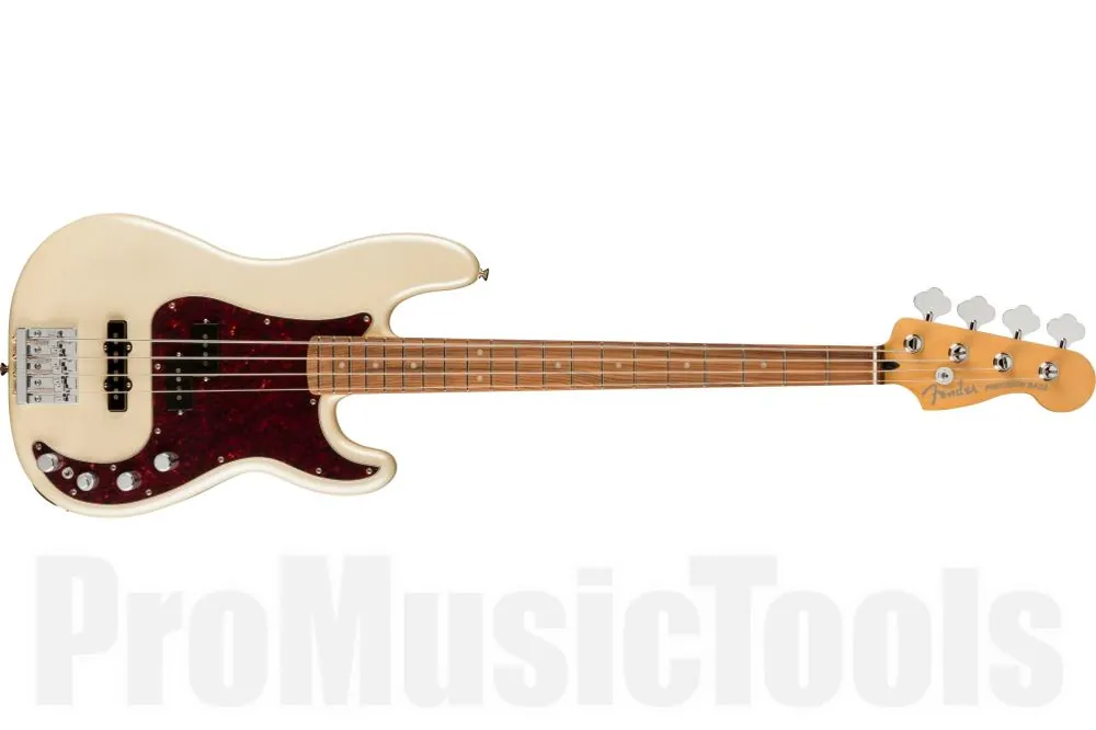 Quantité Limitée Fender Player Plus Precision Bass PF - Olympic Pearl