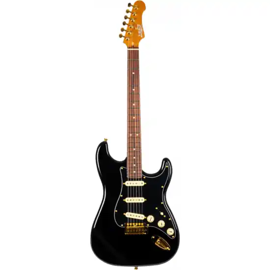 Prix Réduit Jet Guitars JS 380 Black Gold